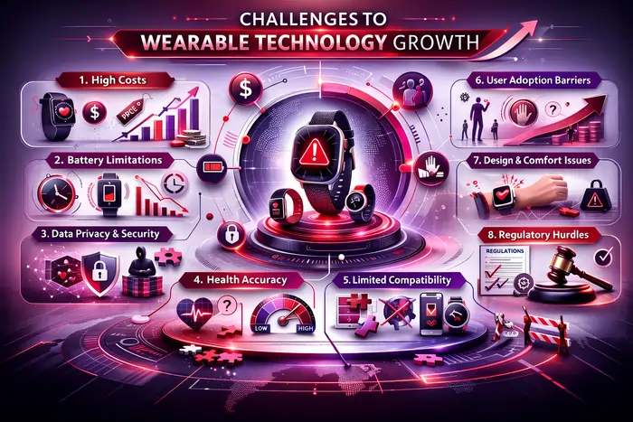 Challenges to Wearable Technology Growth