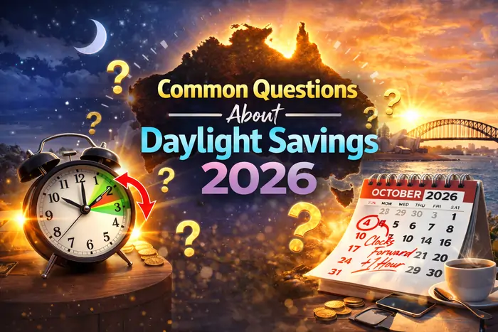 Common Questions About Daylight Savings 2026