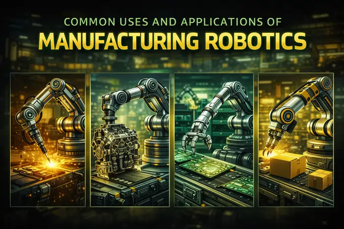 Common Uses and Applications of Manufacturing Robotics