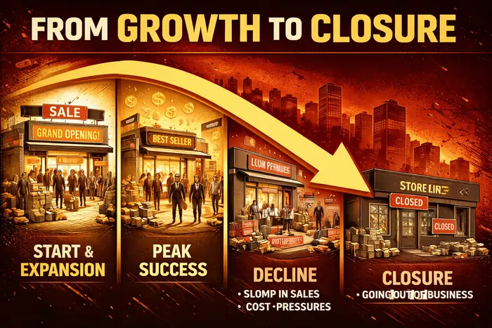From Growth to Closure