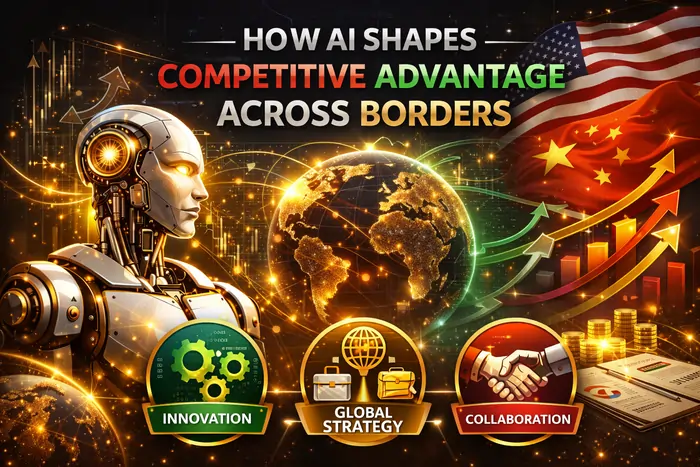 How AI Shapes Competitive Advantage Across Borders