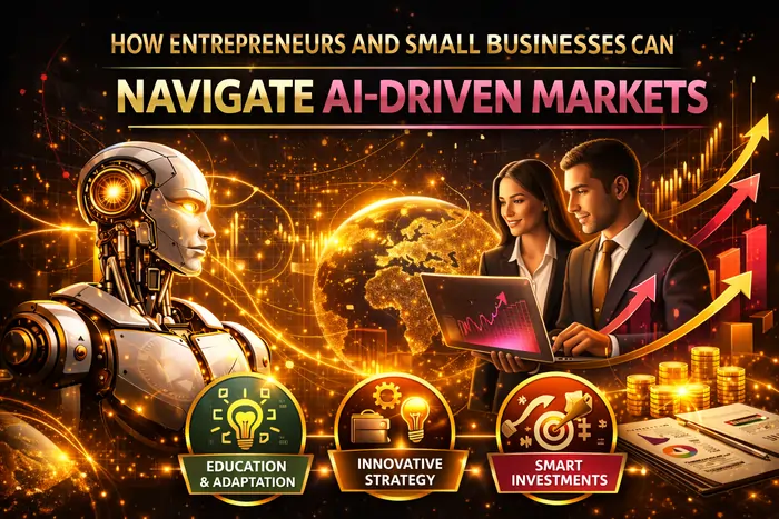 How Entrepreneurs and Small Businesses Can Navigate AI‑Driven Markets