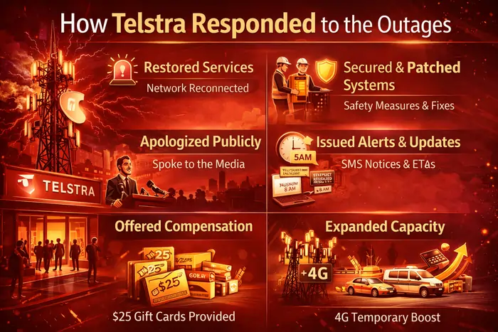 How Telstra Responded to the Outages