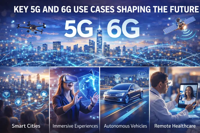 Key 5G and 6G Use Cases Shaping the Future