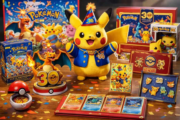 Special 30th Anniversary Merch and Collectibles