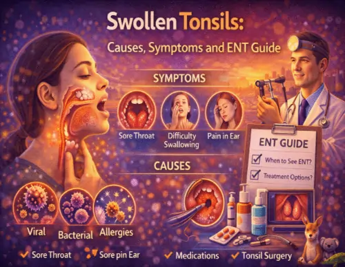 Swollen Tonsils