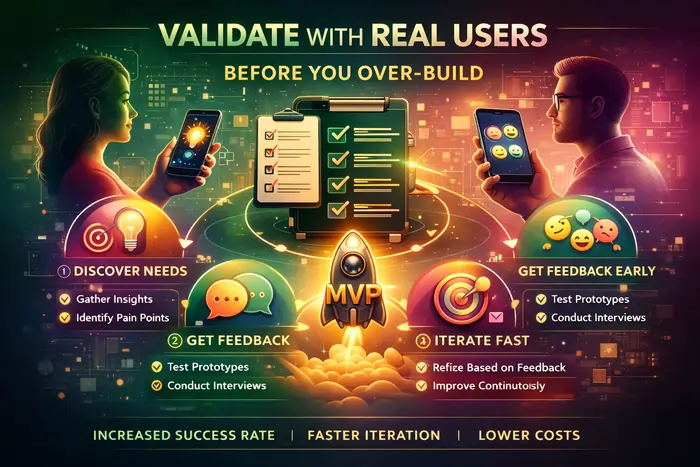 Validate with Real Users Before You Over‑Build