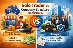 sole trader vs company