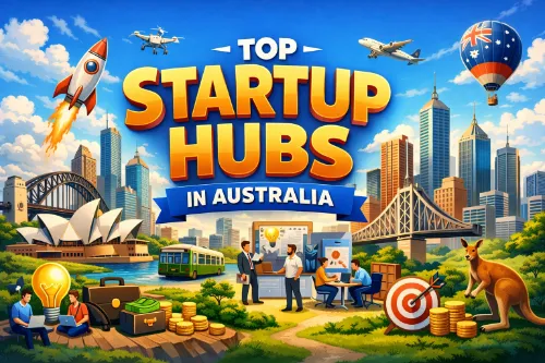 startup hubs in australia