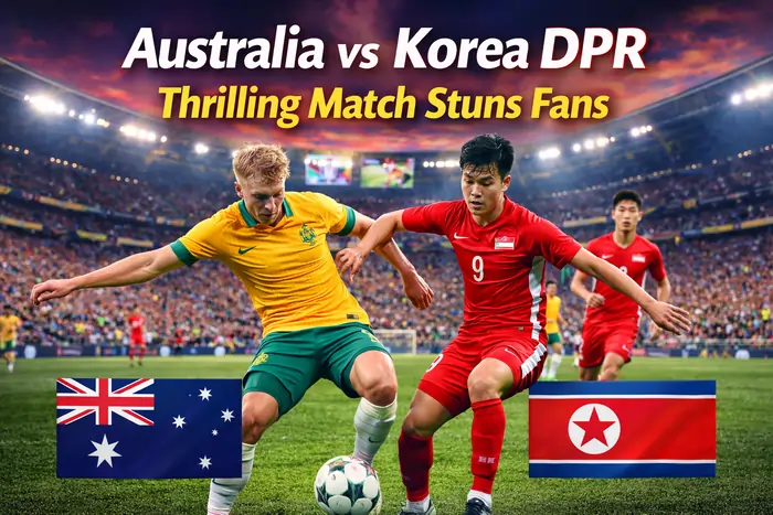 Australia vs Korea DPR