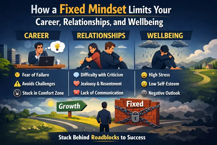 How a Fixed Mindset Limits Your Career, Relationships and Wellbeing