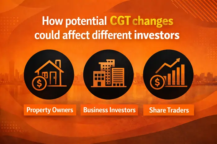 How potential CGT changes could affect different investors