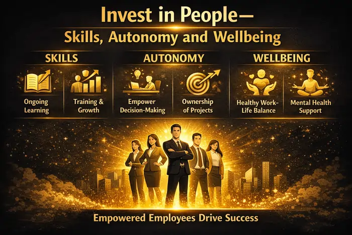 Invest in People—Skills, Autonomy and Wellbeing