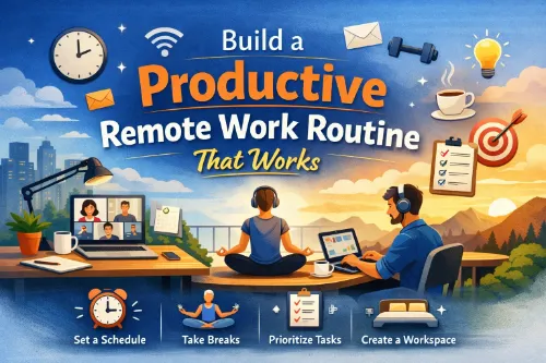 Productive Remote Work Routine