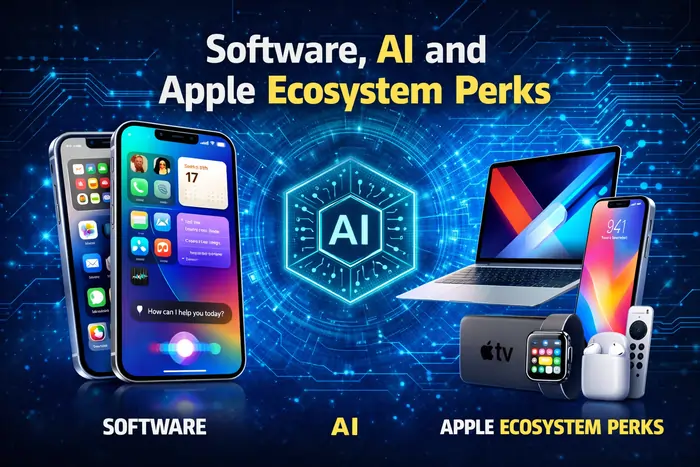 Software, AI and Apple Ecosystem Perks