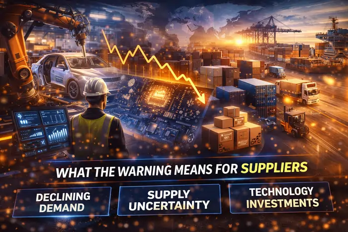 What the Warning Means for Suppliers