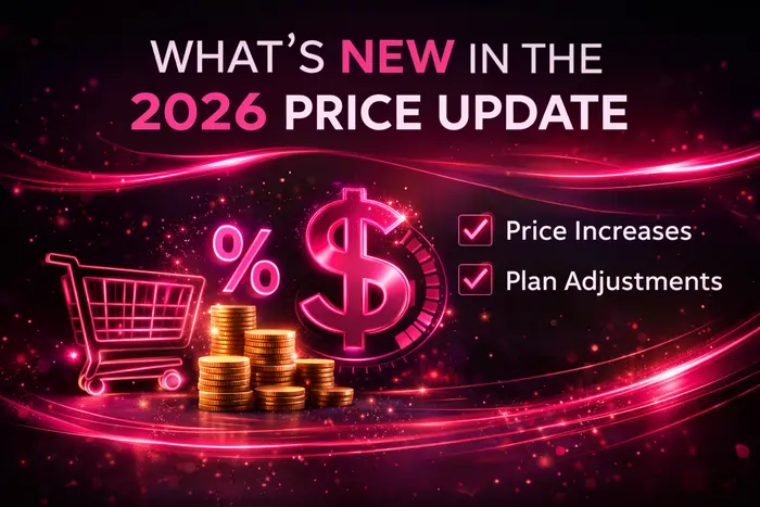 What’s New in the 2026 Price Update