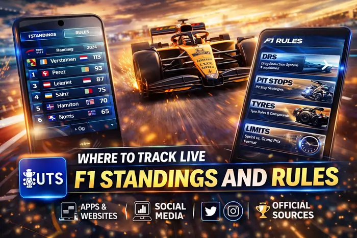 Where to track live F1 standings and rules