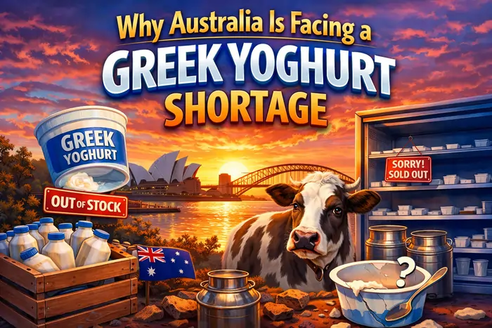 Why Australia Is Facing a Greek Yoghurt Shortage
