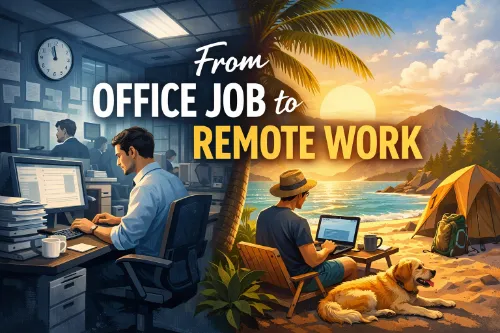 office to remote work