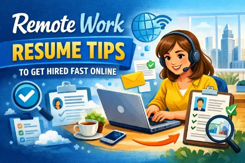 resume tips to get hired fast online