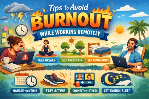 Tips to Avoid Burnout While Working Remotely