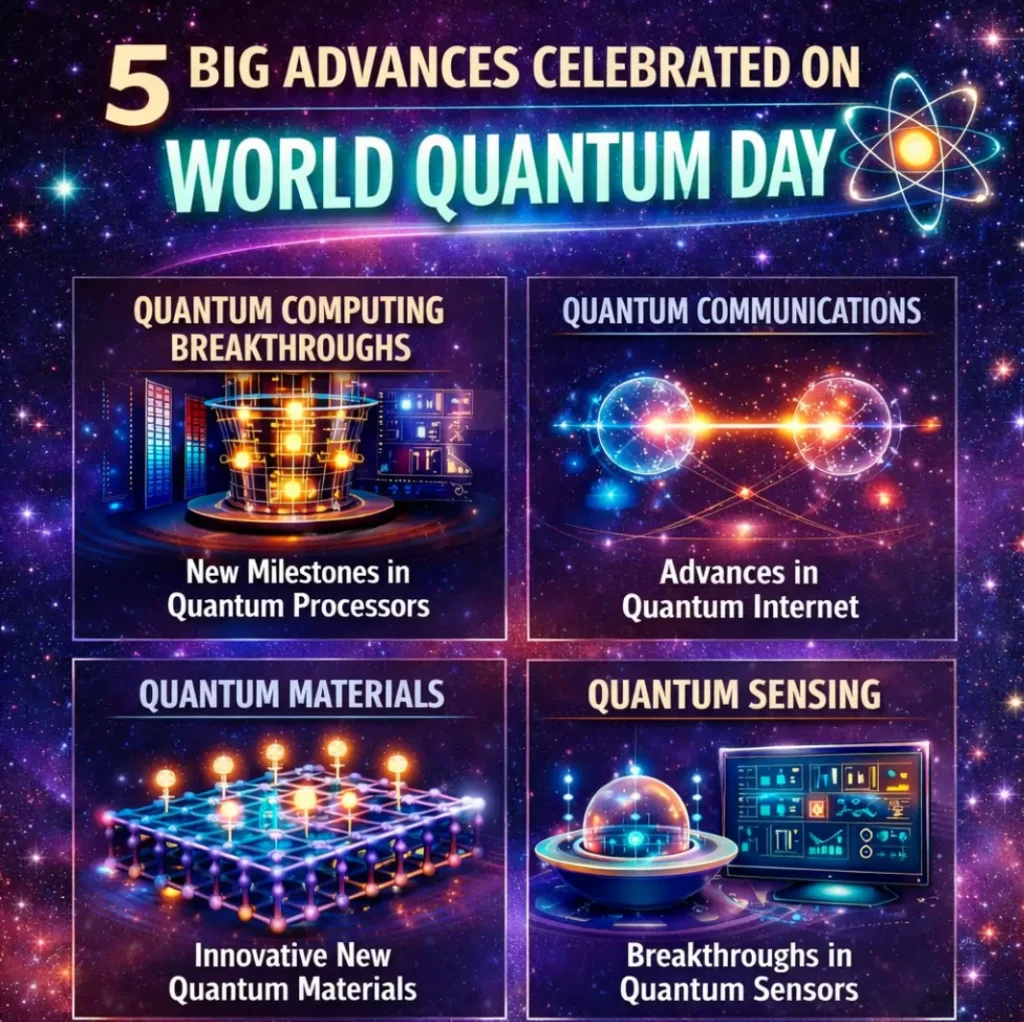 5 Big Advances Celebrated on World Quantum Day