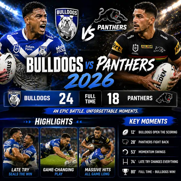 Bulldogs vs Panthers