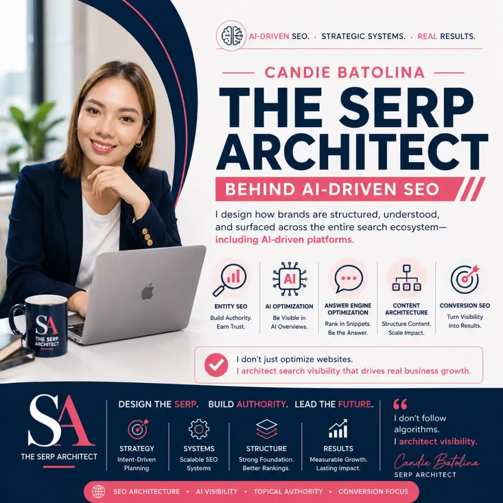 Candie Batolina — The SERP Architect Behind AI-Driven SEO