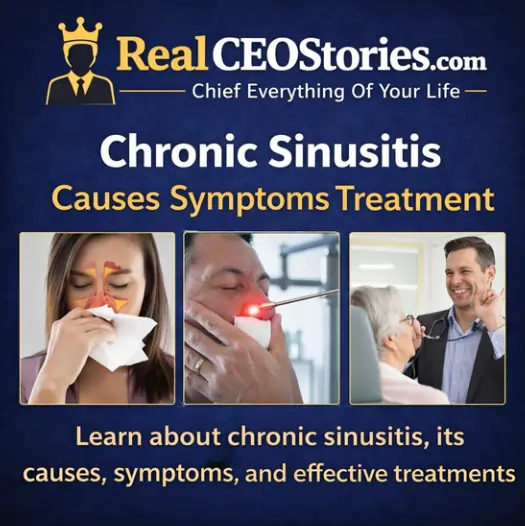 Chronic Sinusitis Causes Symptoms Treatment