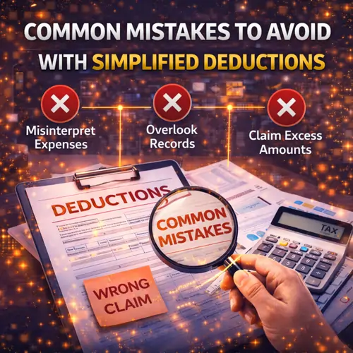 Common Mistakes to Avoid With Simplified Deductions
