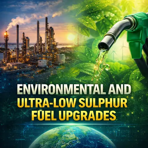 Environmental and Ultra‑Low Sulphur Fuel Upgrades
