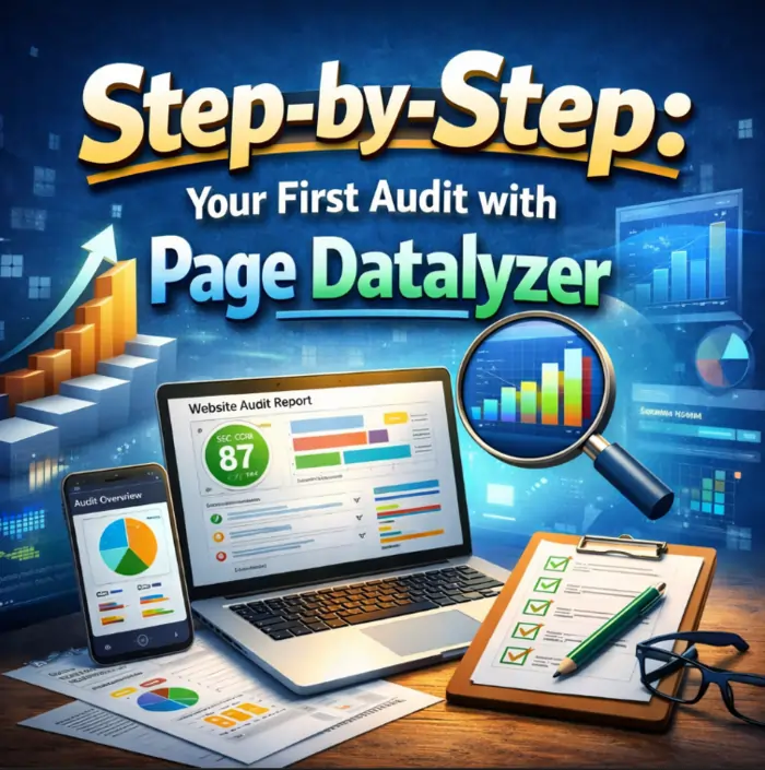 First Audit with Page Datalyzer