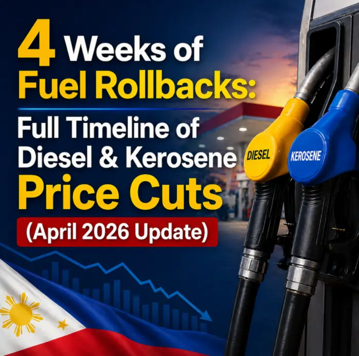 Fuel rollback timeline philippines