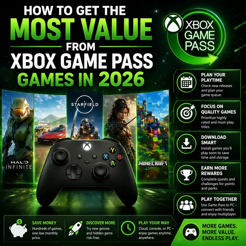 How to Get the Most Value from Xbox Game Pass Games in 2026
