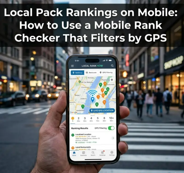 Local Pack Rankings on Mobile