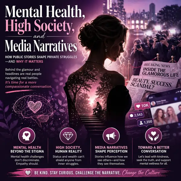 Mental Health, High Society, and Media Narratives