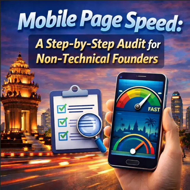 Mobile page speed audit Cambodia