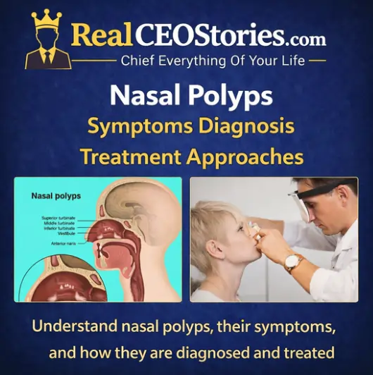 Nasal Polyps Symptoms Diagnosis Treatment Approaches