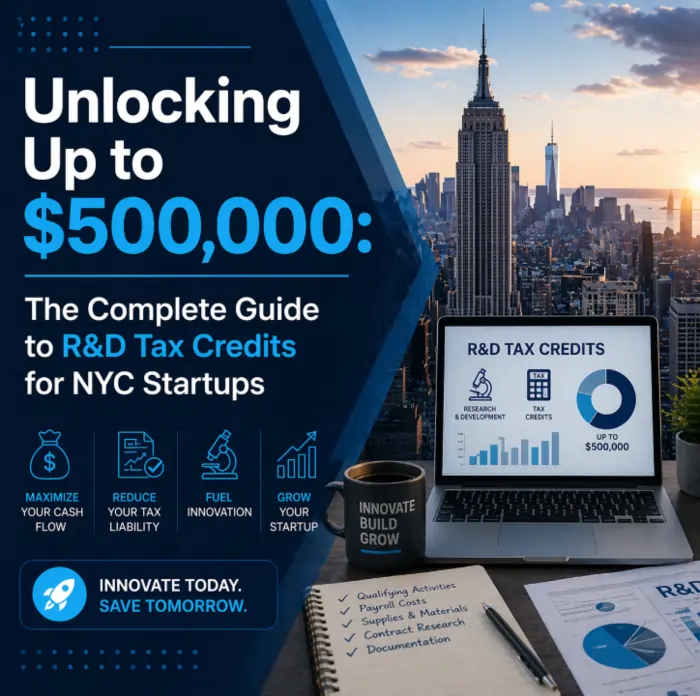RD Tax Credits for NYC Startups