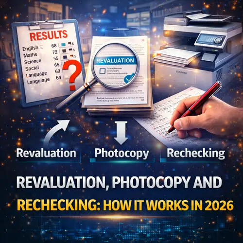 Revaluation, Photocopy and Rechecking: How It Works in 2026