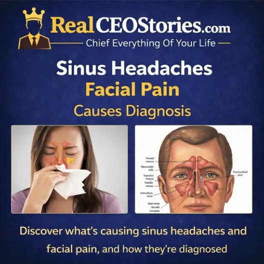 Sinus Headaches and Facial Pain Causes Diagnosis