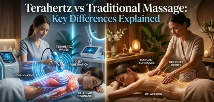 Terahertz vs Traditional Massage