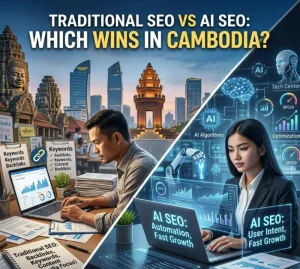 Traditional SEO vs AI SEO Cambodia