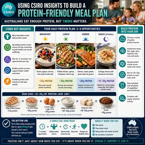 Using CSIRO Insights to Build a Protein-Friendly Meal Plan