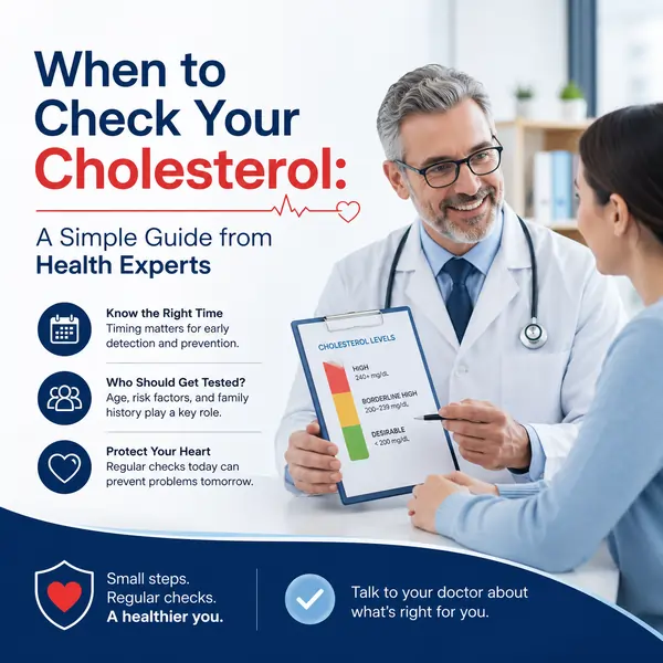 When to Check Your Cholesterol