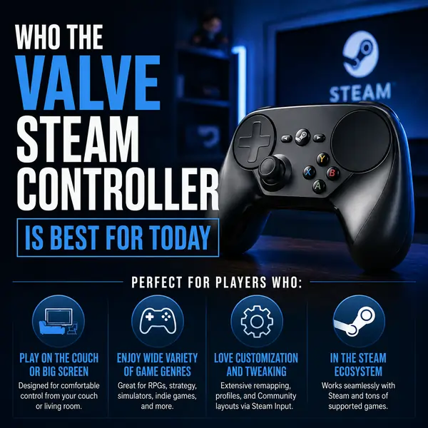 Who the Valve Steam Controller Is Best For Today