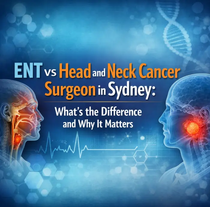 ent vs head and neck cancer surgeon