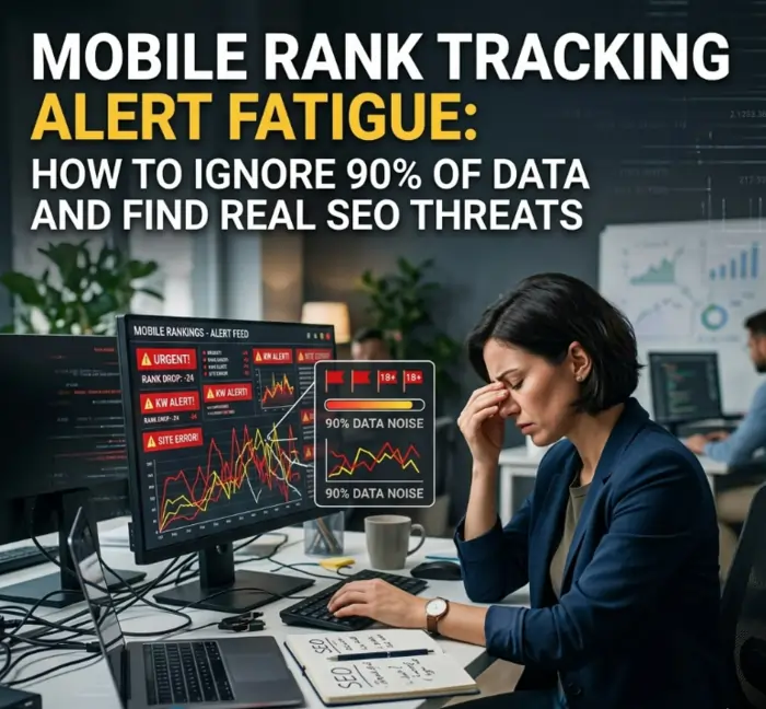 mobile rank tracking alert fatigue