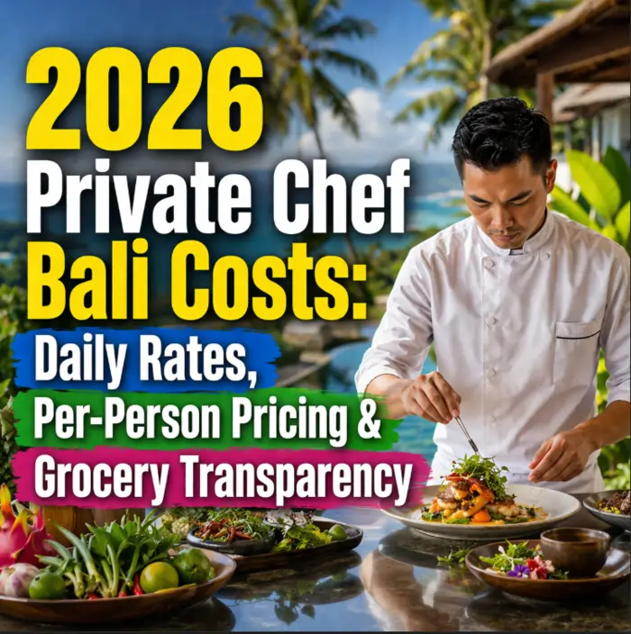 private chef bali cost 2026